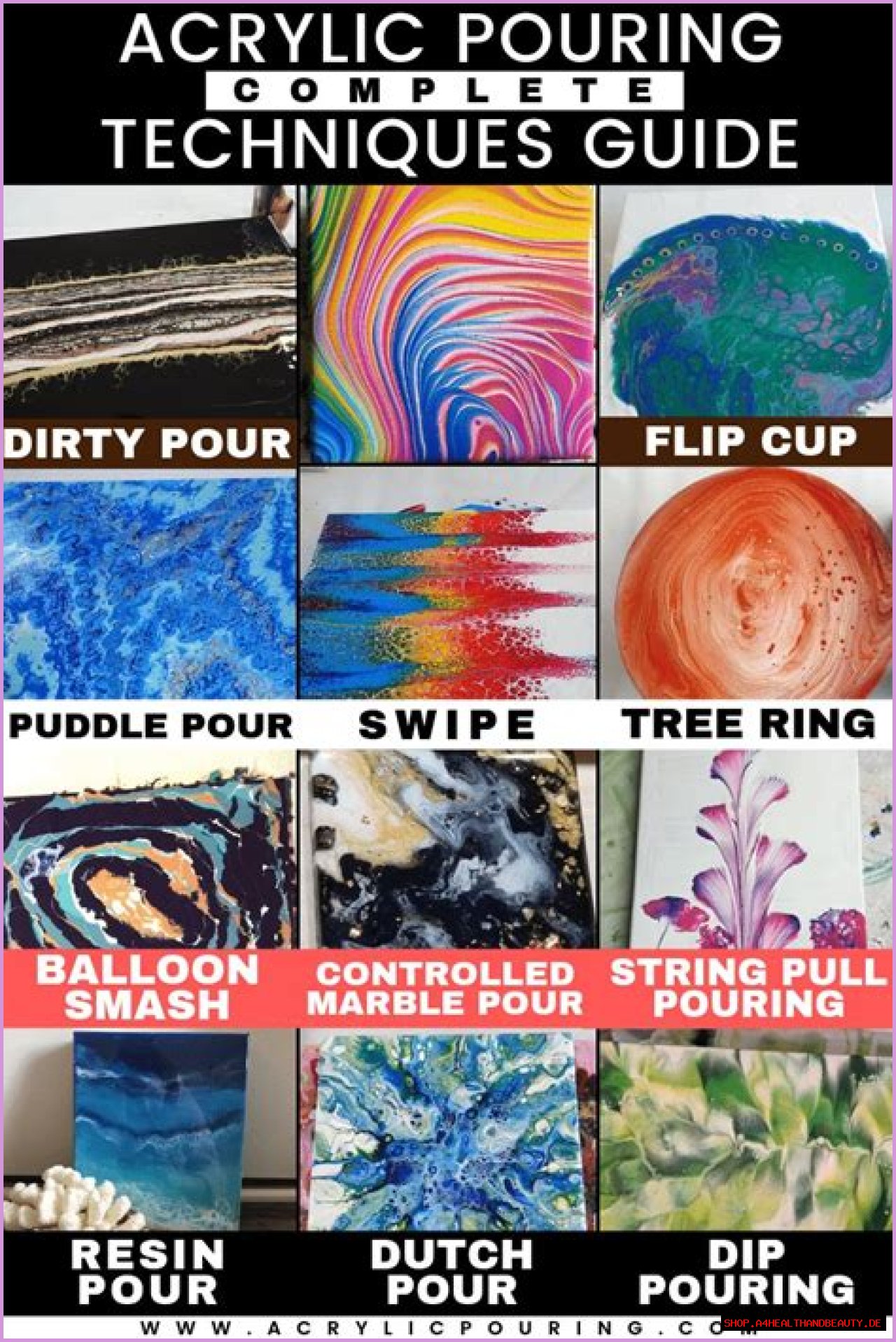 Acrylic Pour Painting - Your Guide to the Best Paint Pouring Techniques