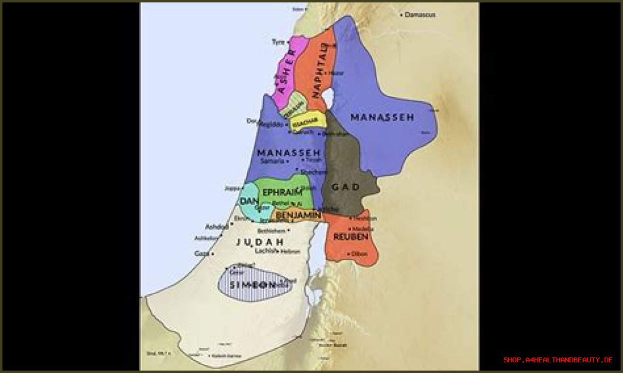 ¿Cuáles son las doce tribus de Israel?