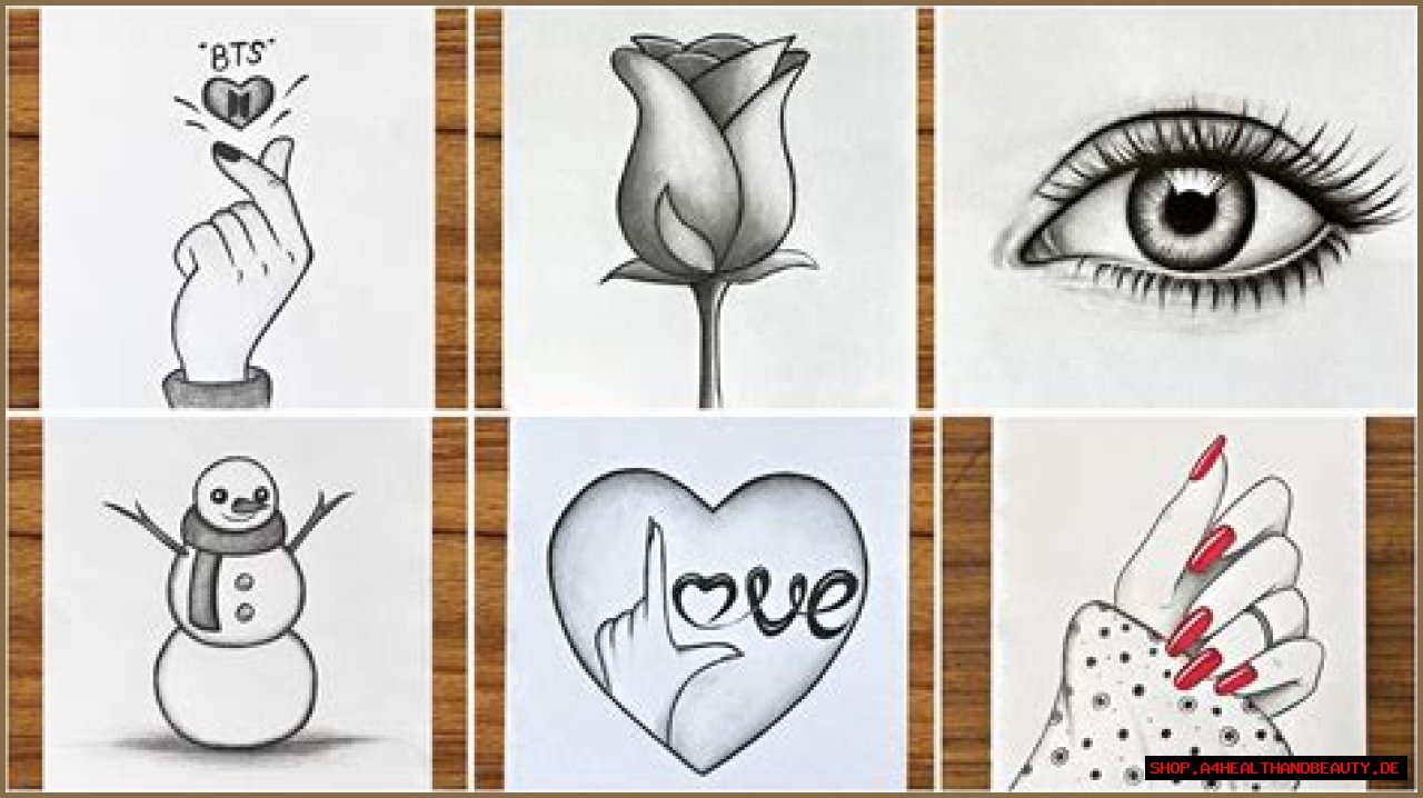 Easy Drawing Ideas - The Biggest Collection of Beginner Drawing Ideas