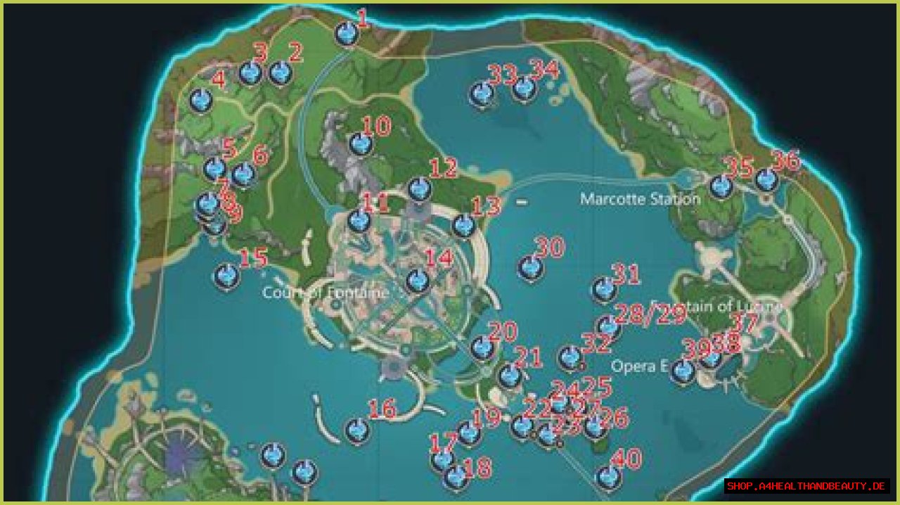 Genshin Impact: All Hydroculus Locations In Fontaine