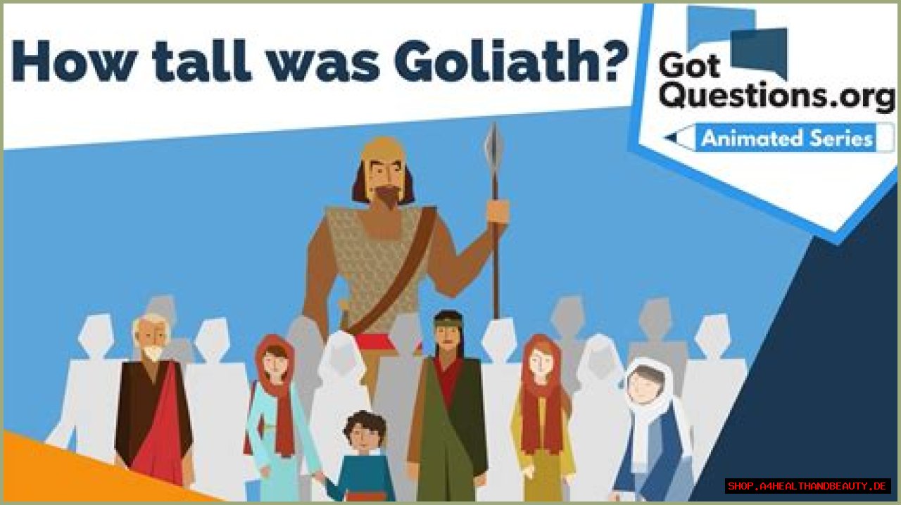 How tall was Goliath? | GotQuestions.org