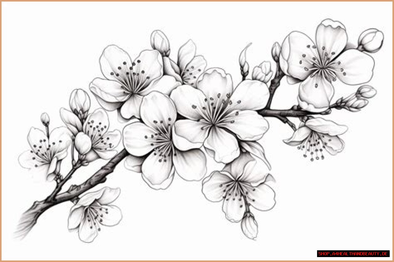 How to Draw a Cherry Blossom