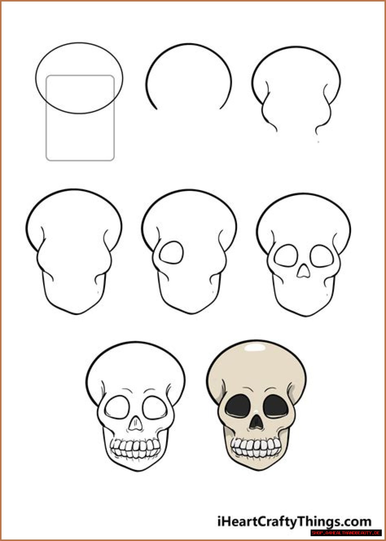 How to Draw a Skull