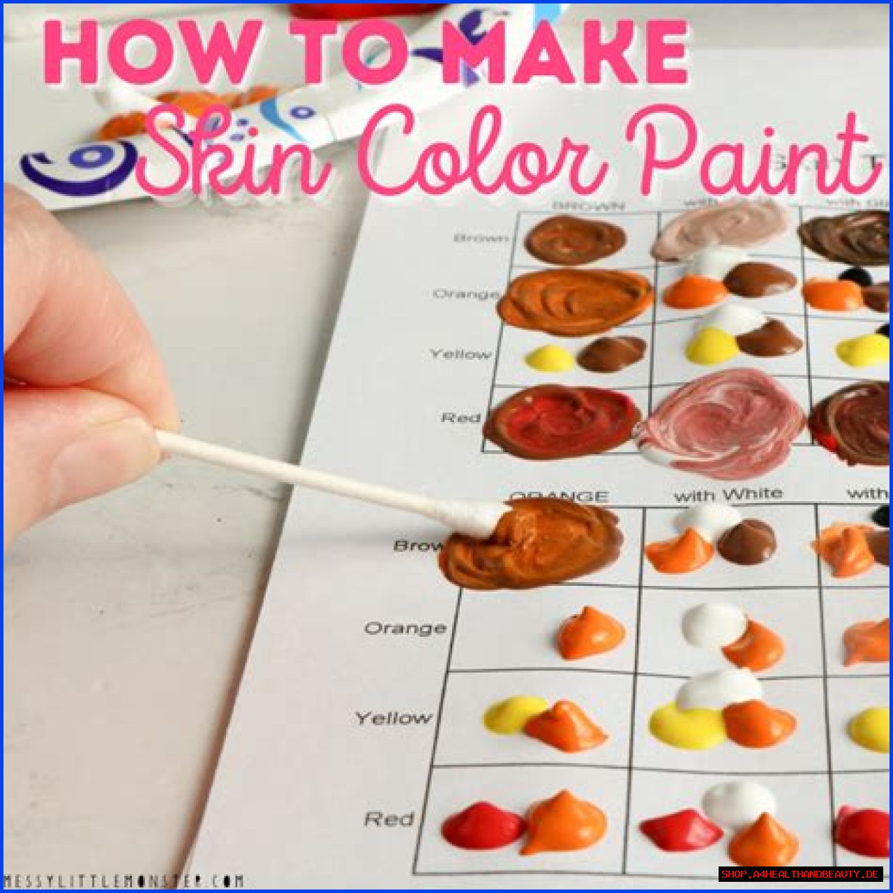 How to Make Skin Color