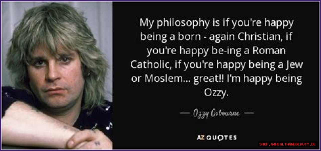 Is Ozzy Osbourne Religious?