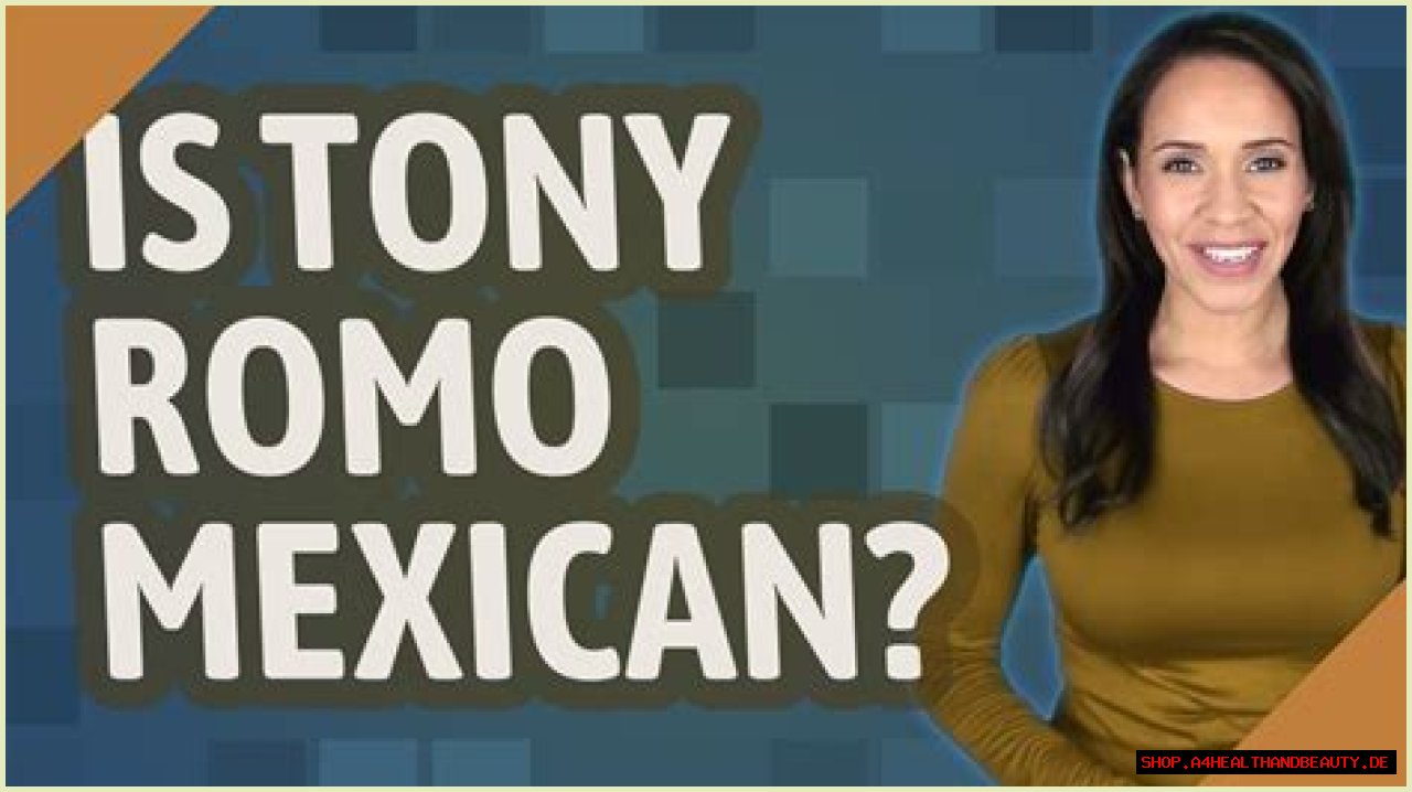 Is Tony Romo Mexican?