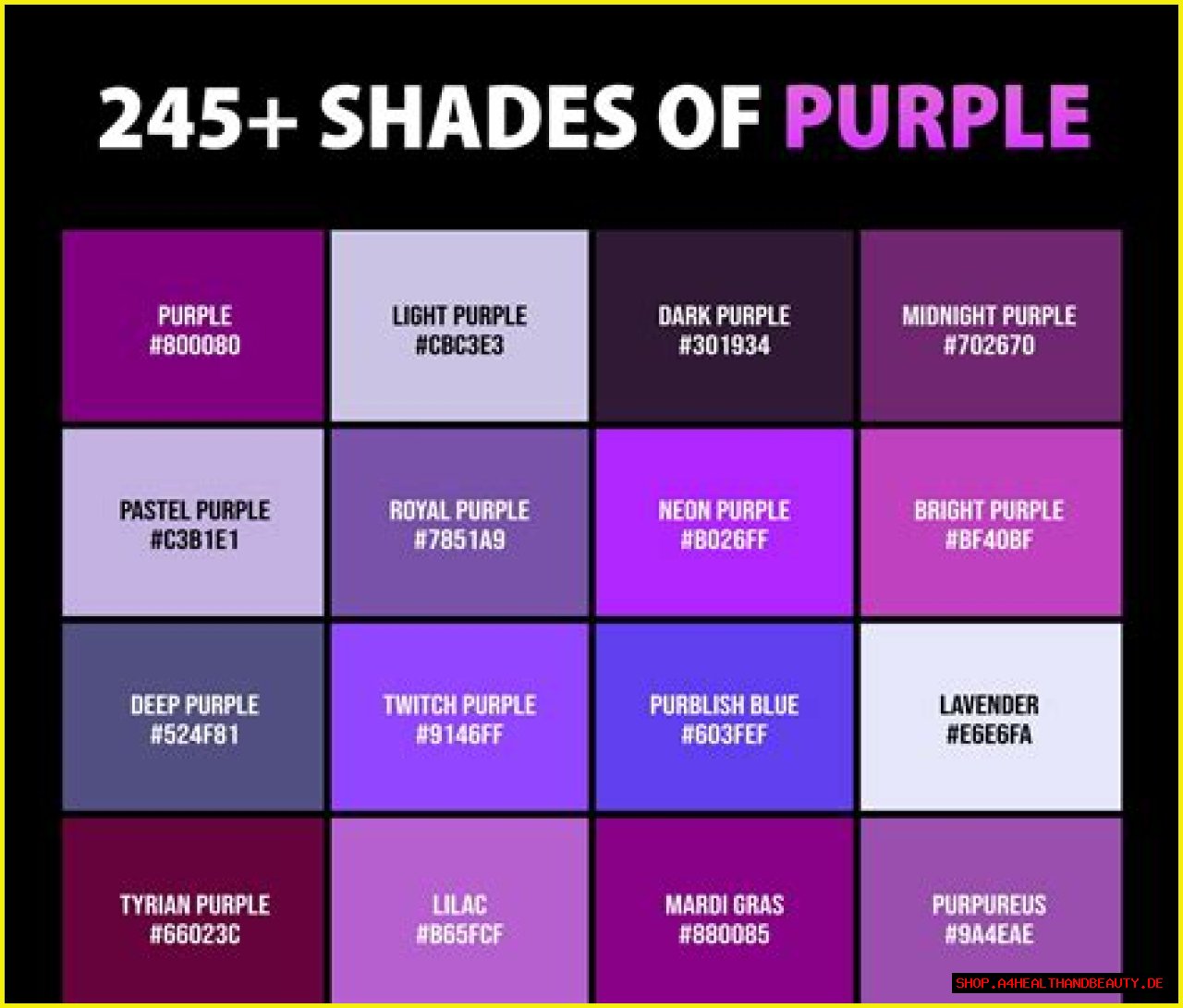 Shades of Purple - A Comprehensive Look at the Different Types of Purple