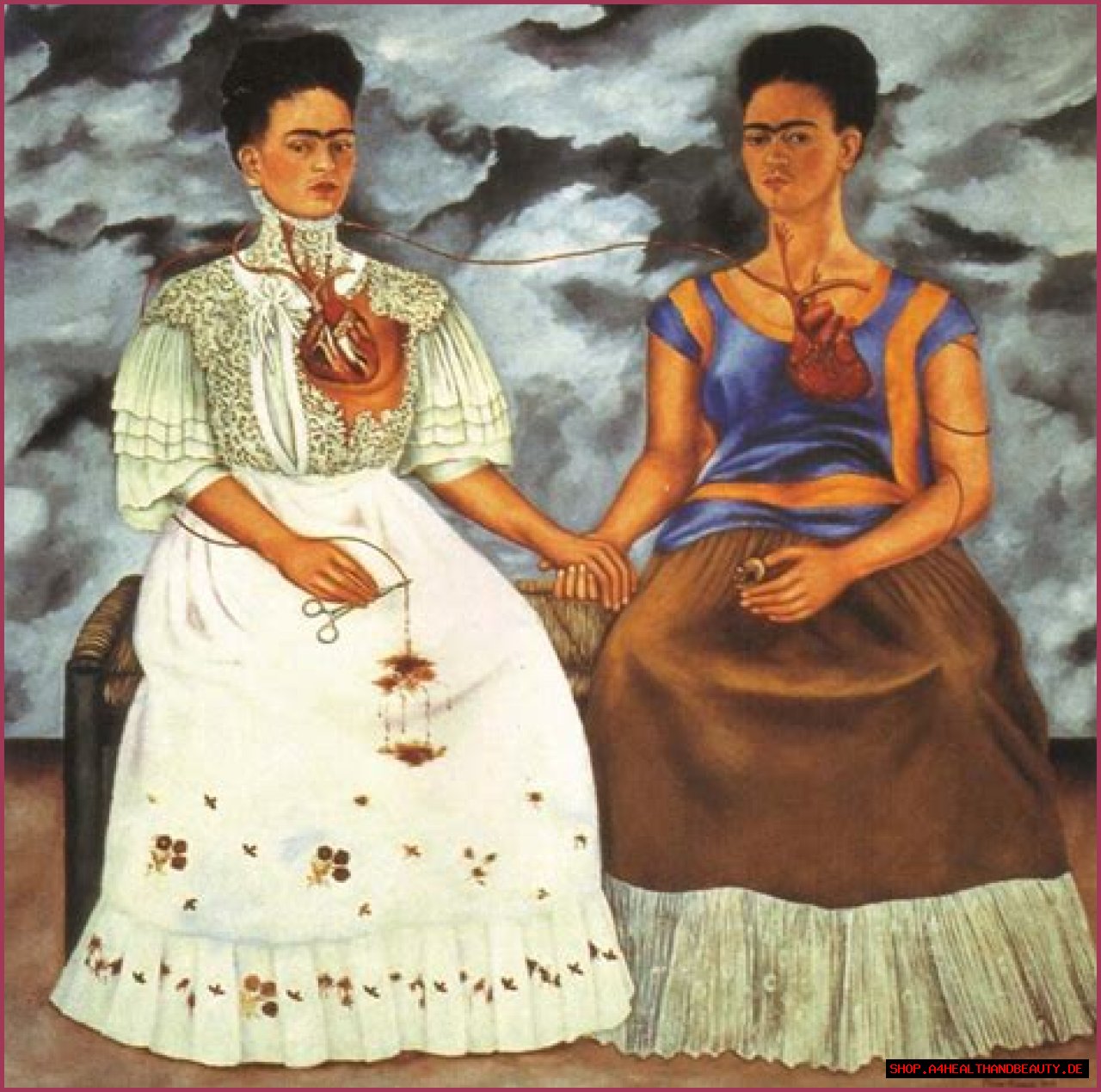 'The Two Fridas' by Frida Kahlo