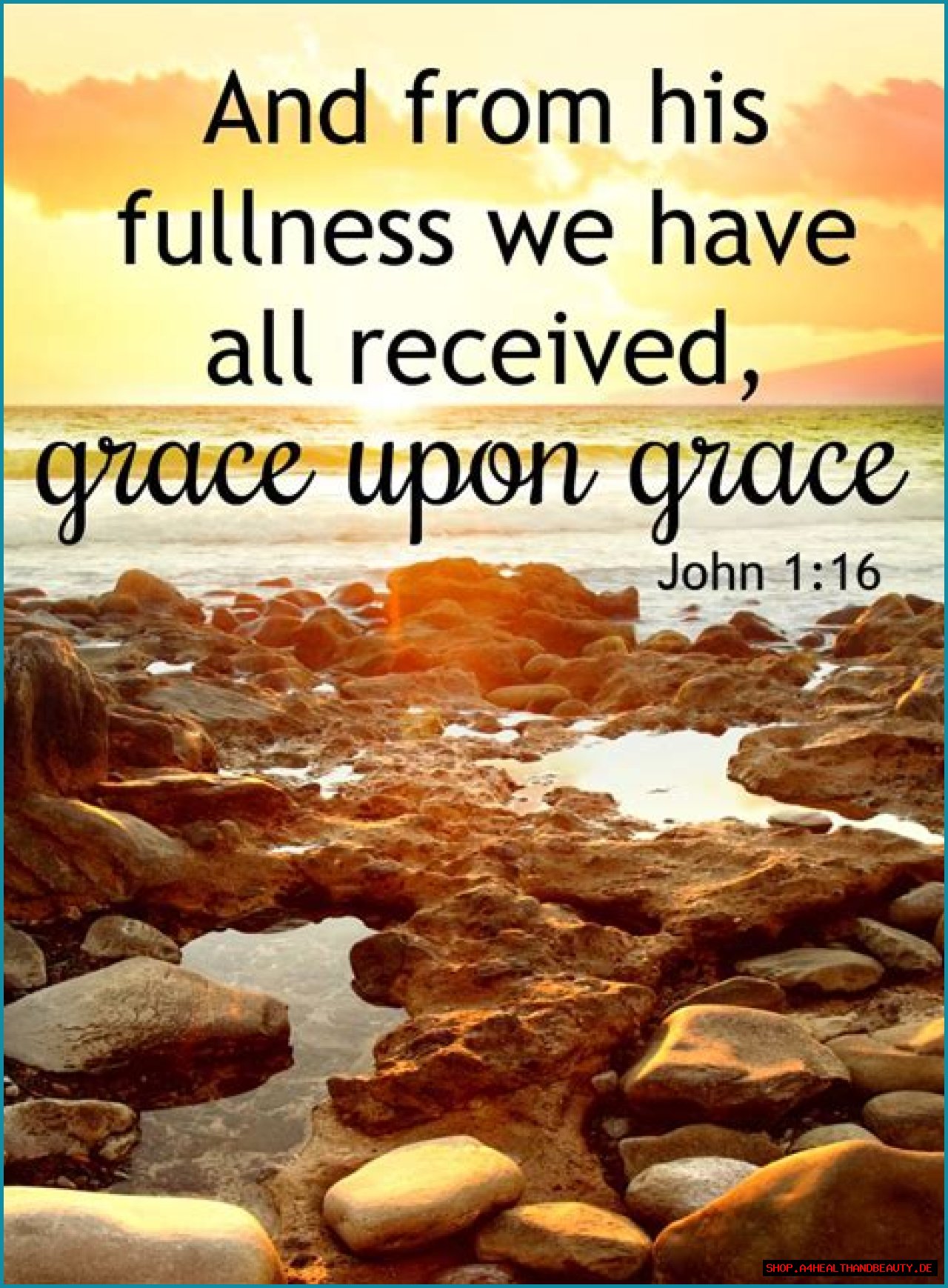 What is the meaning of “grace upon grace” in John 1:16?
