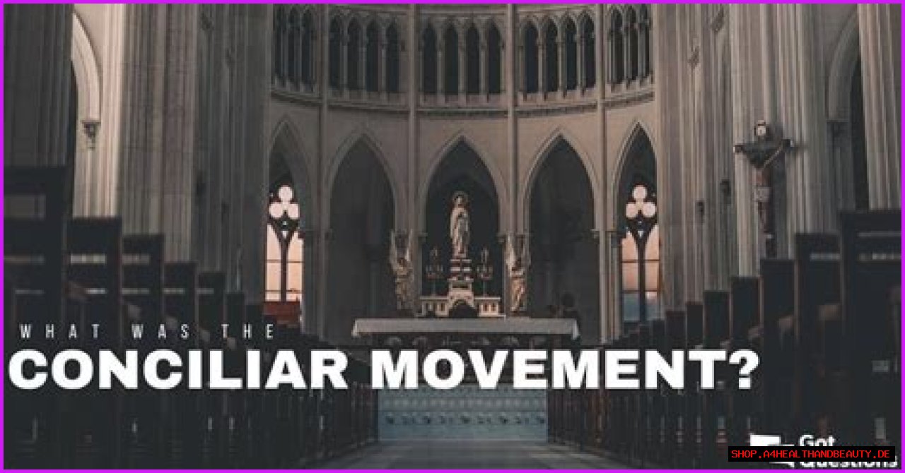 What was the conciliar movement / conciliarism?
